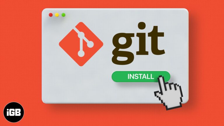 Install Git on your Mac