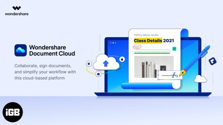 Wondershare Document Cloud: Sign and Share PDFs securely