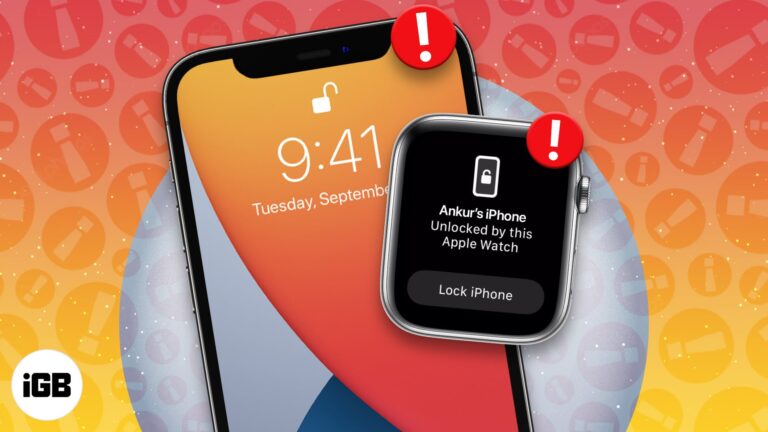 Cant unlock iphone with apple watch