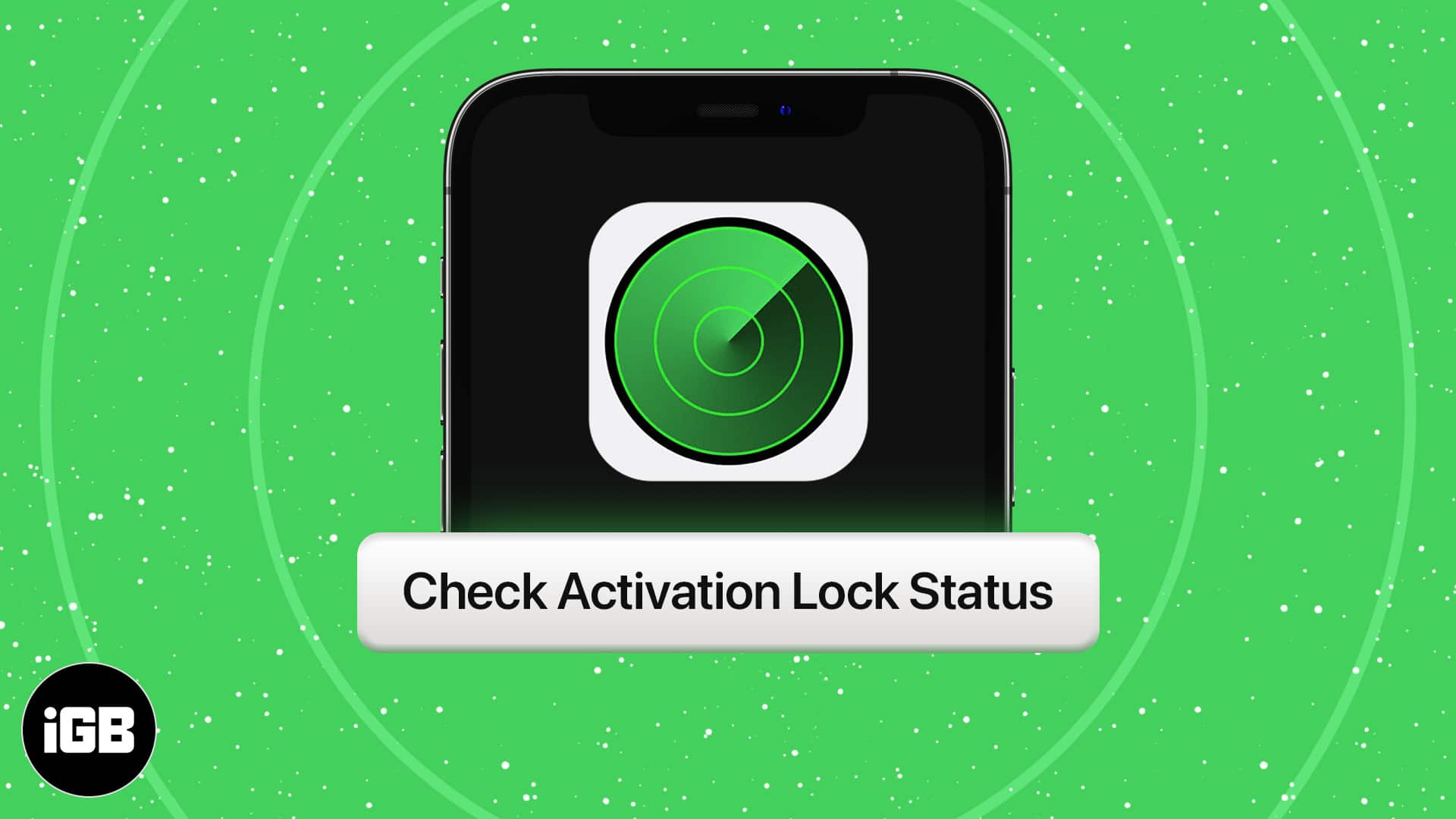 How to check activation lock status via apple support page