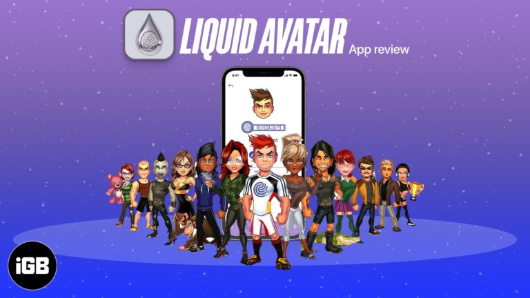 Liquid Avatar iOS app: Create avatars and protect your data
