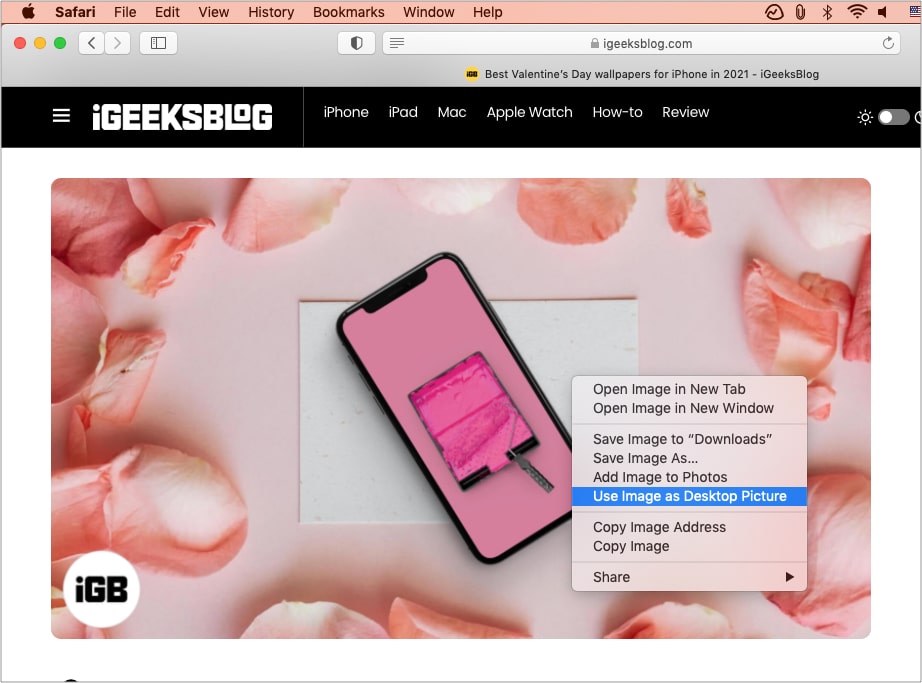 how to make a pdf your wallpaper mac Change Mac wallpaper using Safari
