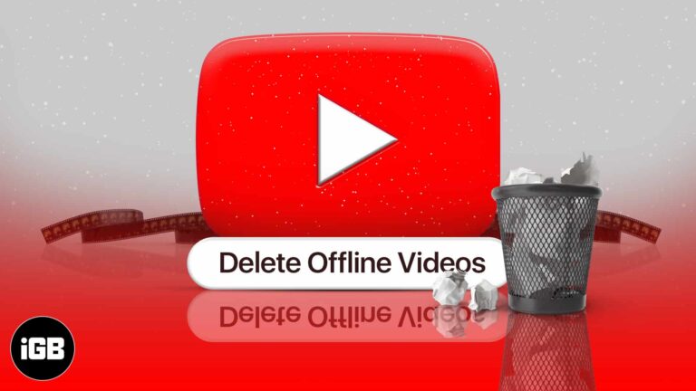 How to delete YouTube offline videos on iPhone and iPad