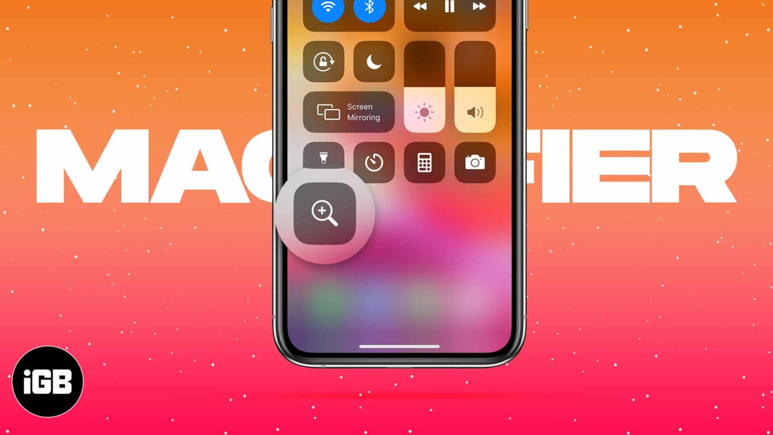 How to use Magnifier on iPhone or iPad to zoom in on objects iGeeksBlog