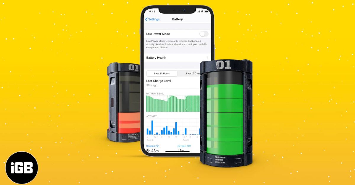 Iphone battery stats