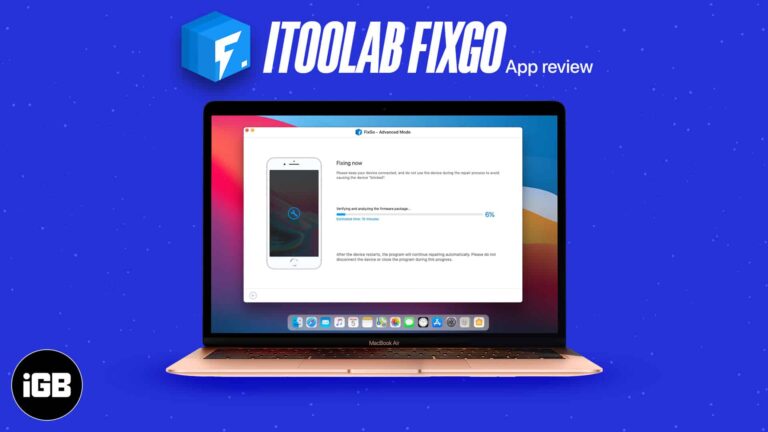 Itoolab fixgo review