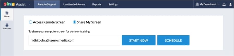 Zoho Assist for Mac  For affordable  reliable remote support - 65