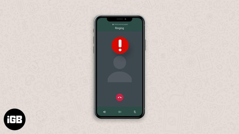 Whatsapp video calling not working on iphone