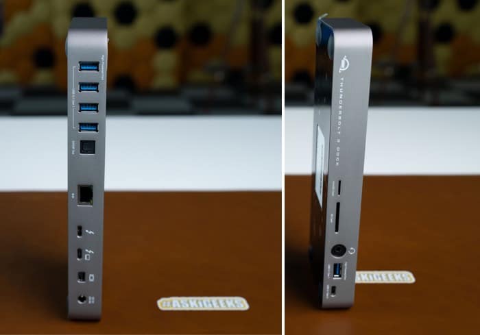 14 ports in OWC Thunderbolt 3 Dock