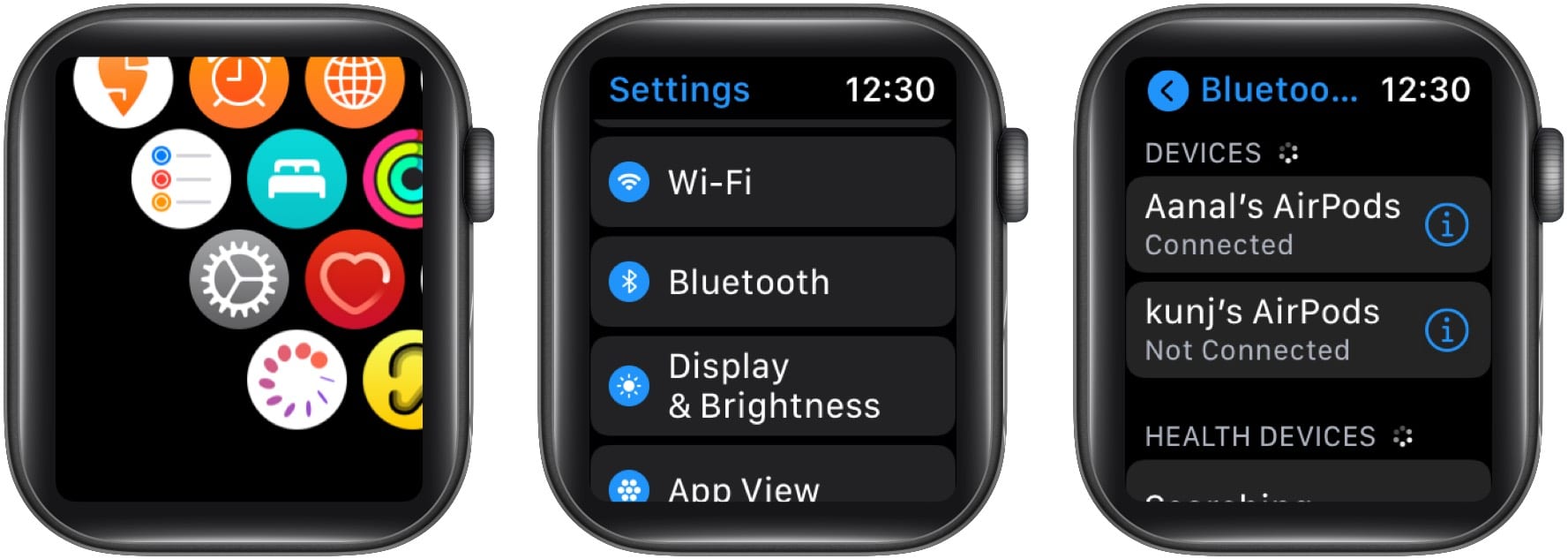 Connect Bluetooth headphones to your Apple Watch