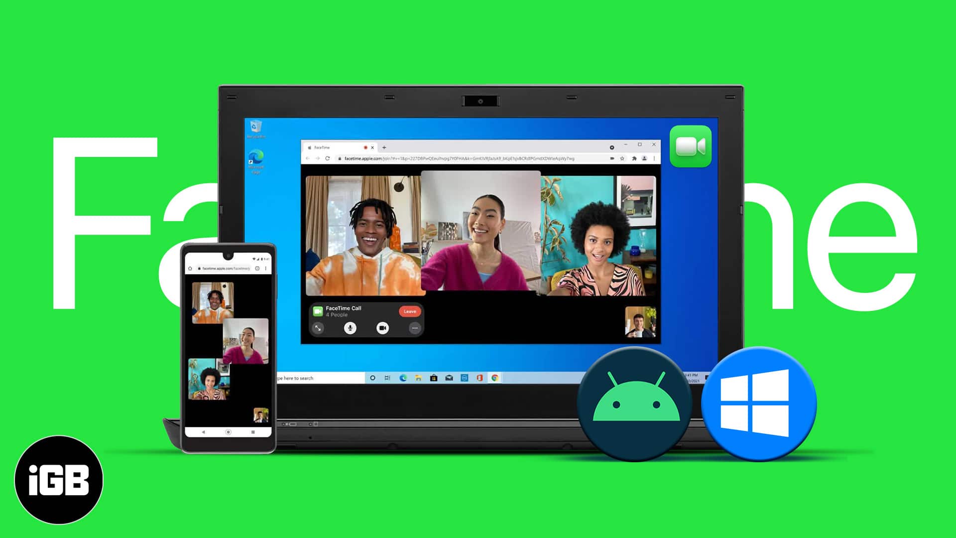 How to facetime on android and windows