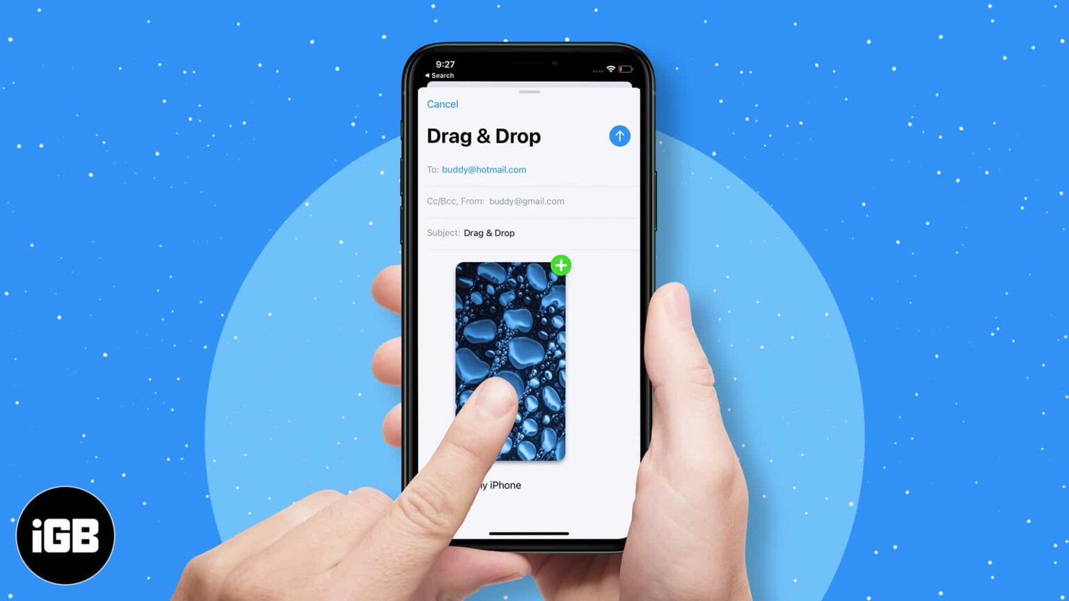 How To Drag And Drop Files And Text Between Apps On IPhone IGeeksBlog How To Drag And Drop Files And Text Between Apps On IPhone IGeeksBlog