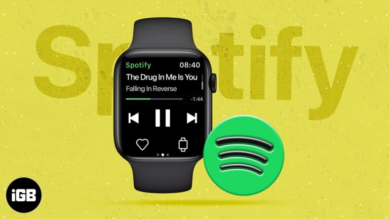 How to use Spotify on Apple Watch  to play music