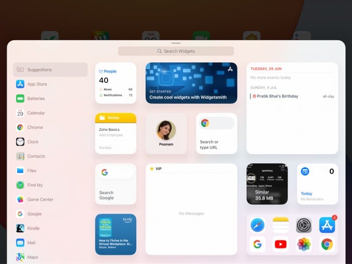 How to add and use widgets on iPad ( iPadOS 15) - iGeeksBlog