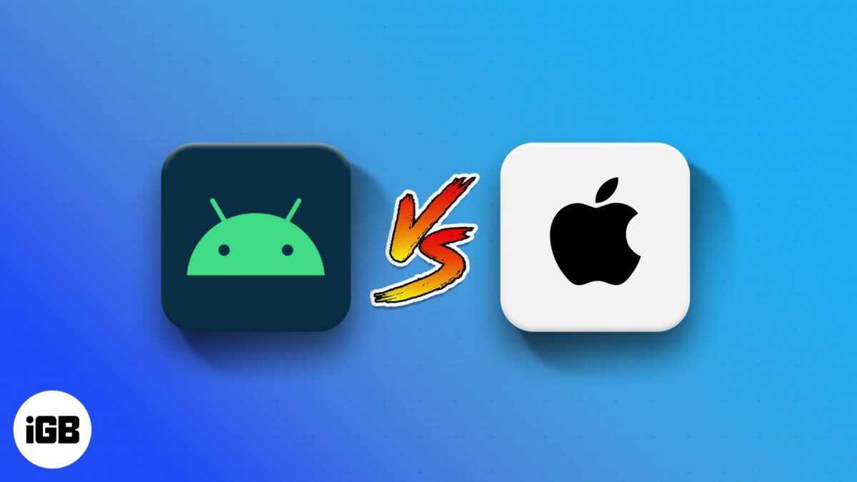 Apple vs android