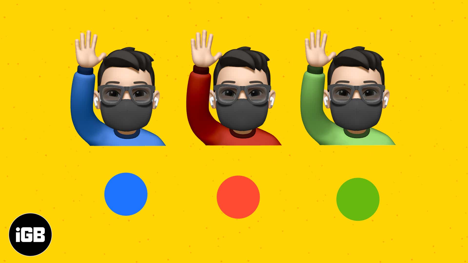 How to change your Memoji shirt color on iPhone and iPad - iGeeksBlog
