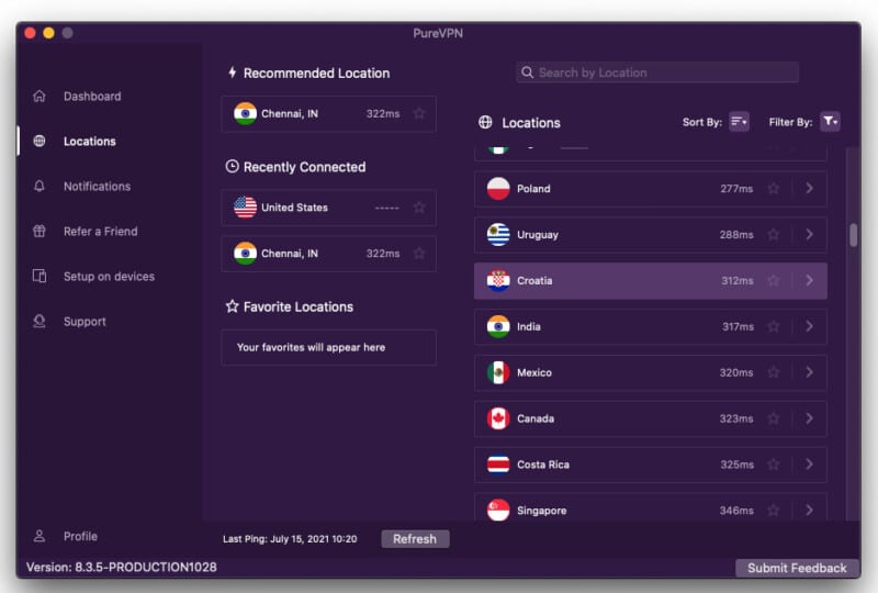 PureVPN review  A fast  secure  and low cost VPN for Mac - 16