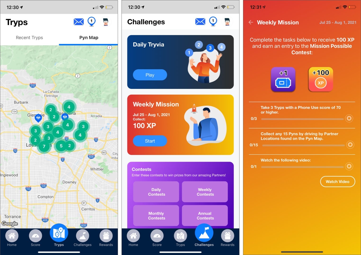 TrypScore for iPhone review  Make the roadway a safer place  - 5