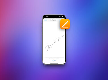 How to Sign a Document on iPhone.
