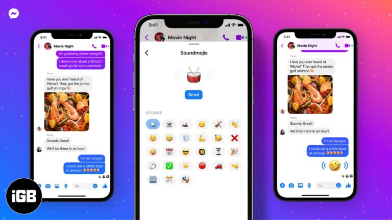 How to send Soundmojis on Facebook Messenger from iPhone