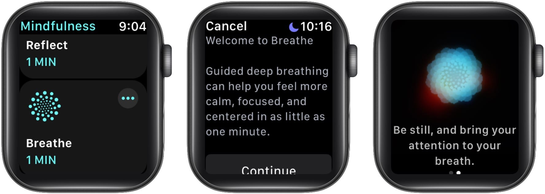 How to use the Mindfulness app on Apple Watch - iGeeksBlog