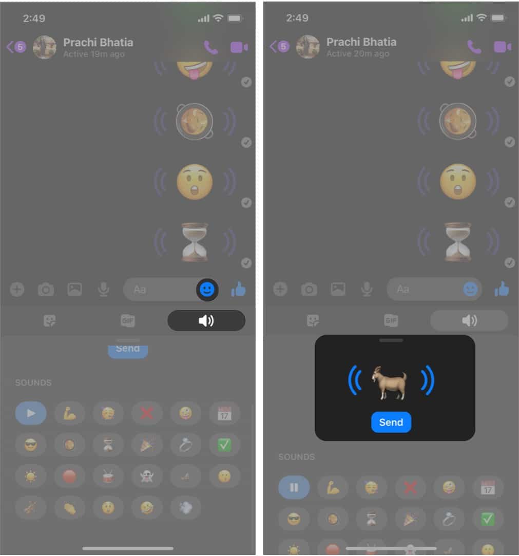 How to send Soundmojis on Facebook Messenger iGeeksBlog