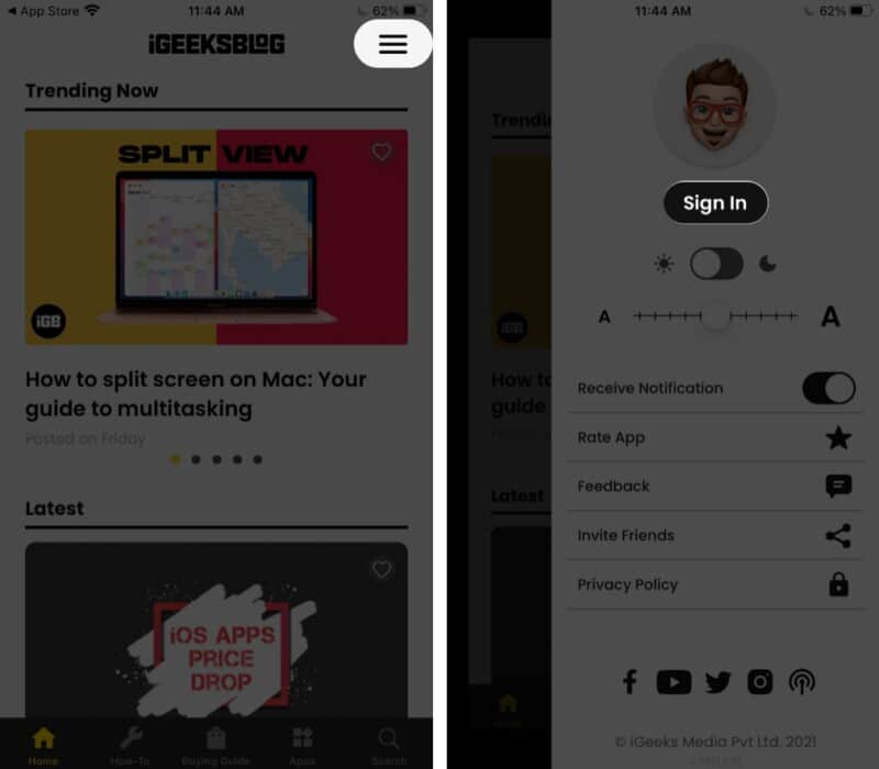 iGeeksBlog iOS app  The best Apple content at your fingertips - 48