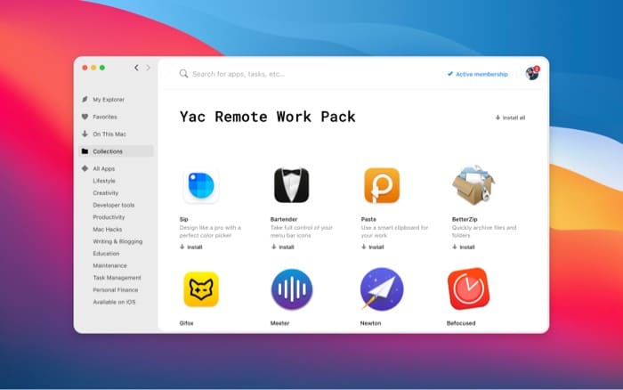 The Remote Work Toolkit by Setapp for Mac