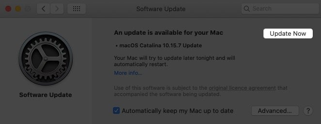 Update your Mac