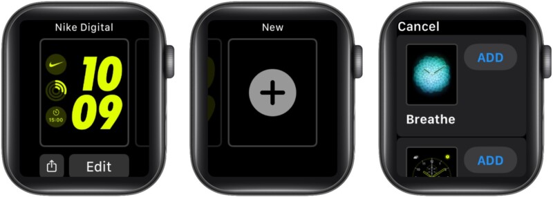 Use Breathe watch face on Apple Watch
