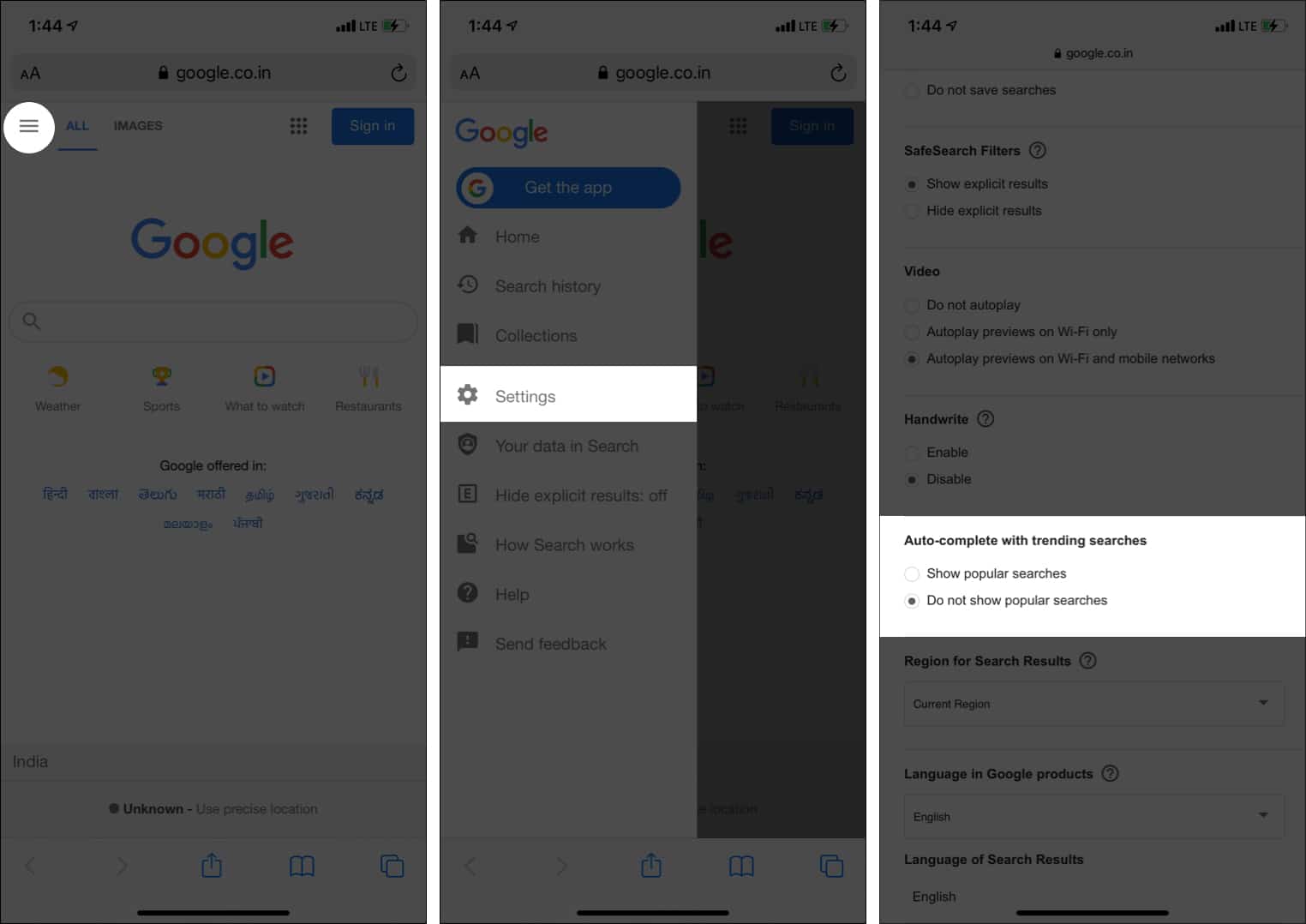 How to turn off trending searches in Google on iPhone and Mac - 22