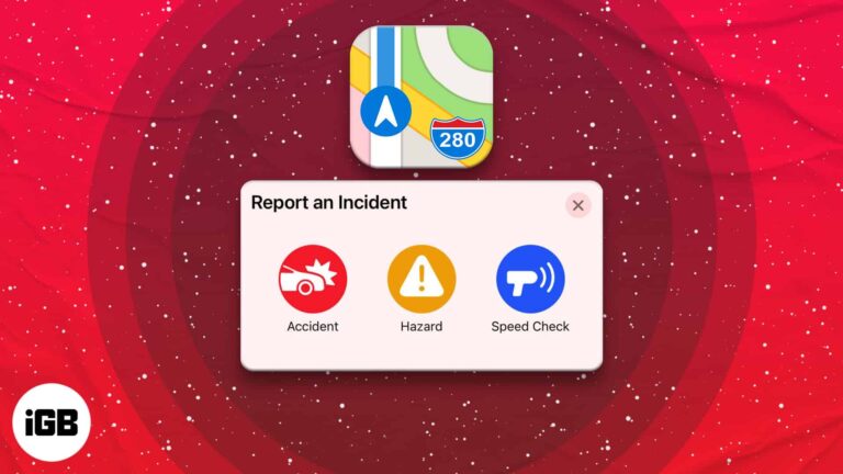 Report accidents, hazards, or speed checks in Maps on iPhone