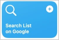 Search List on Google macOS Monterey shortcut for researchers