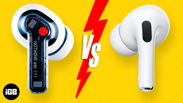 AirPods Pro vs. Nothing Ear (1): Which one should you buy?