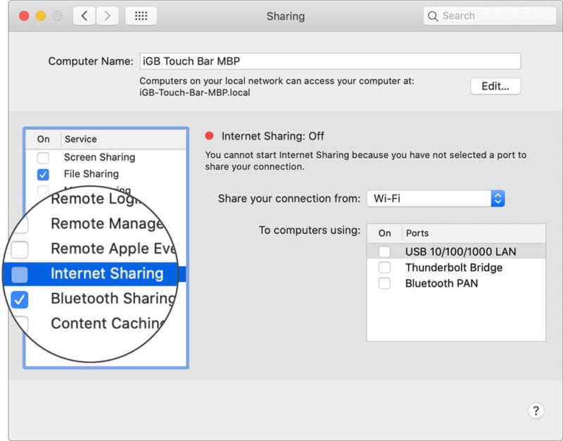 Disable-Internet-Sharing-on-Mac