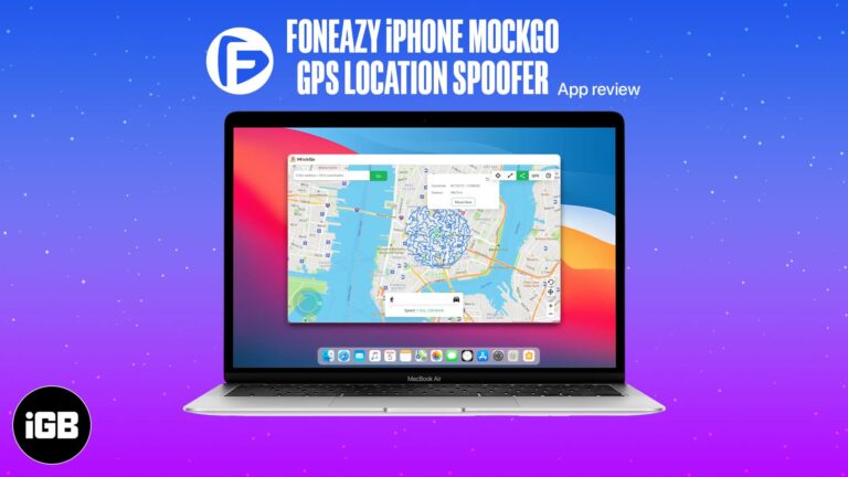 Foneazy MockGo review: Fake your iPhone location