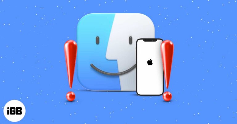 How to Fix an iPhone Not Showing Up in Finder on Mac