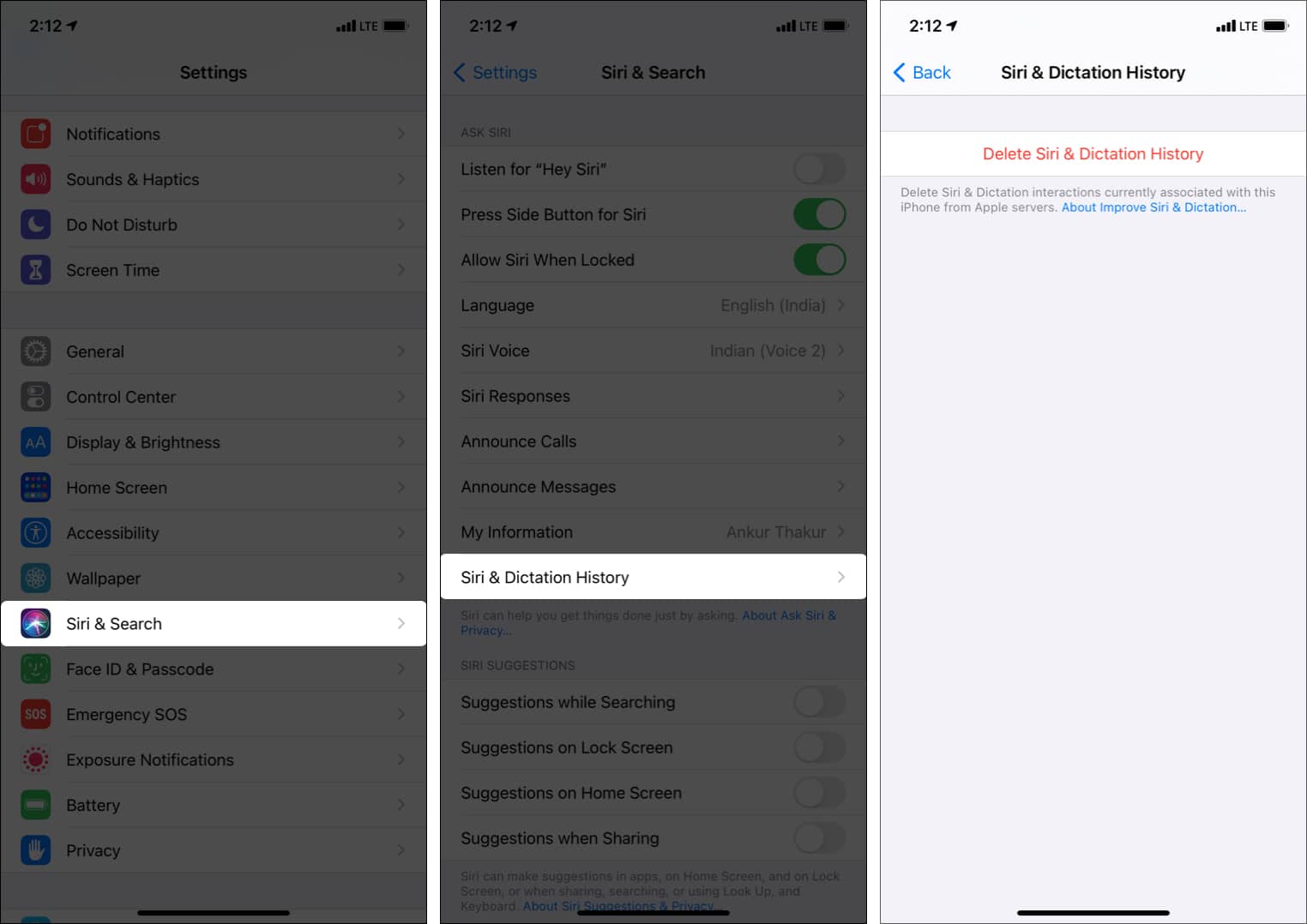 How to delete Siri data from iCloud on iPhone and iPad - 19