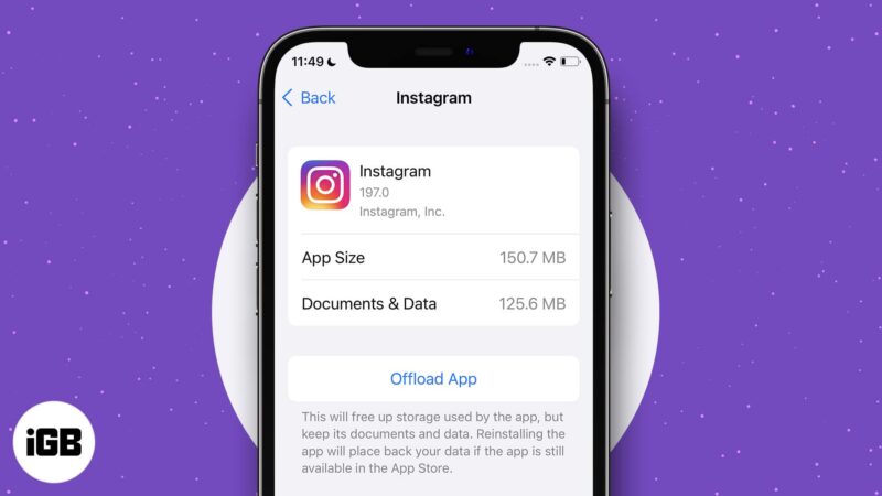 How to offload apps on iPhone and iPad