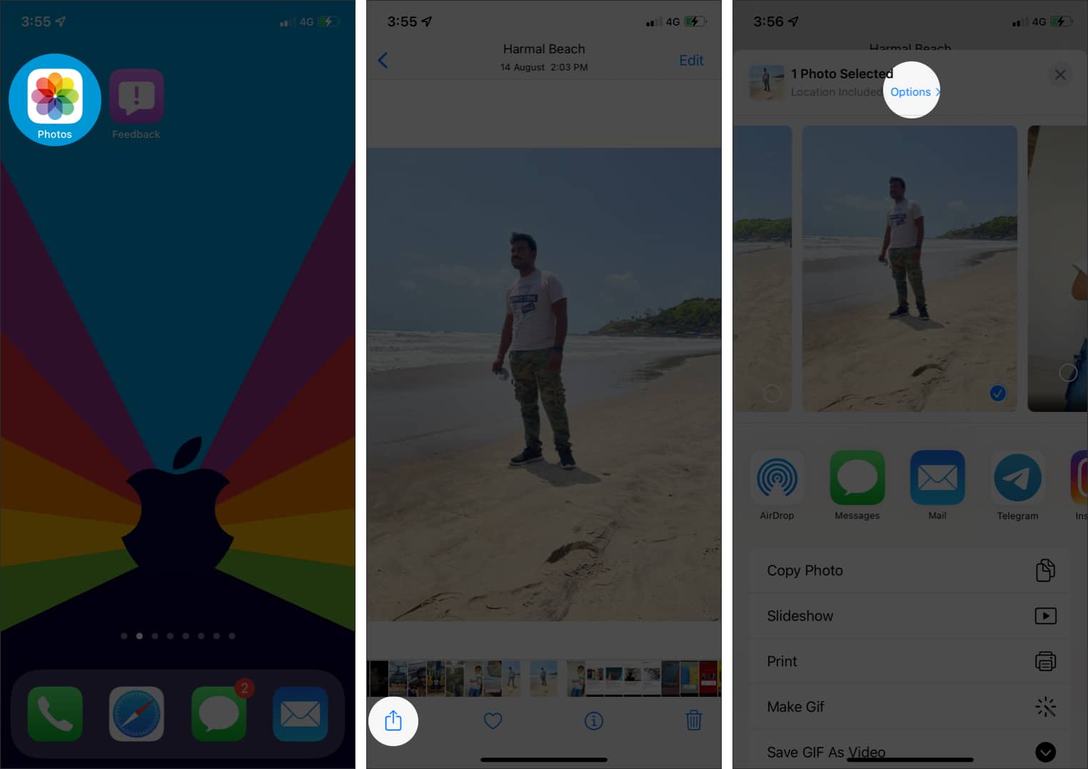 How to share original quality photos or videos using AirDrop on iPhone  - 44