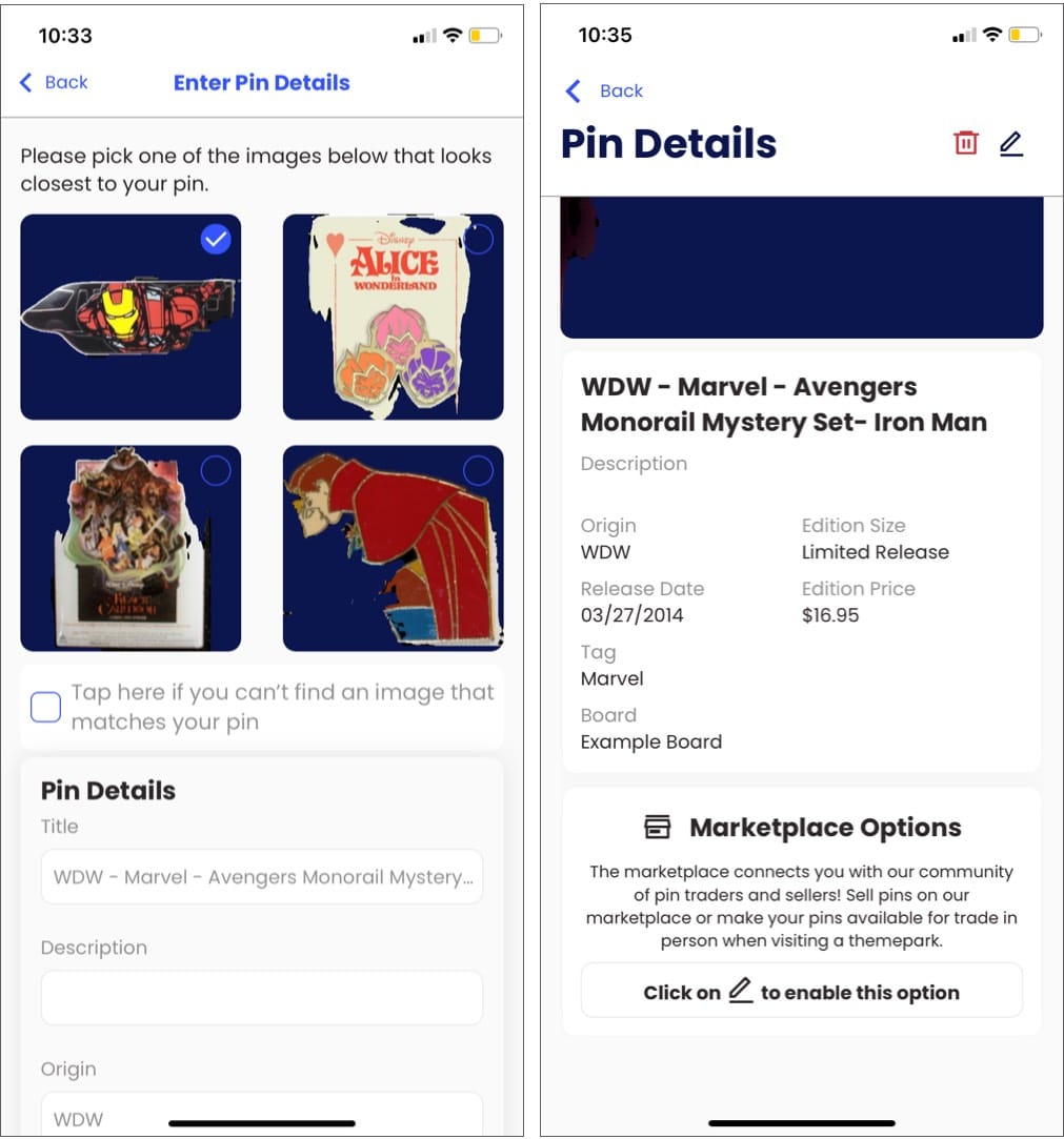 Magic Pin review  Easily trade your Disney collectible pins on iPhone - 40