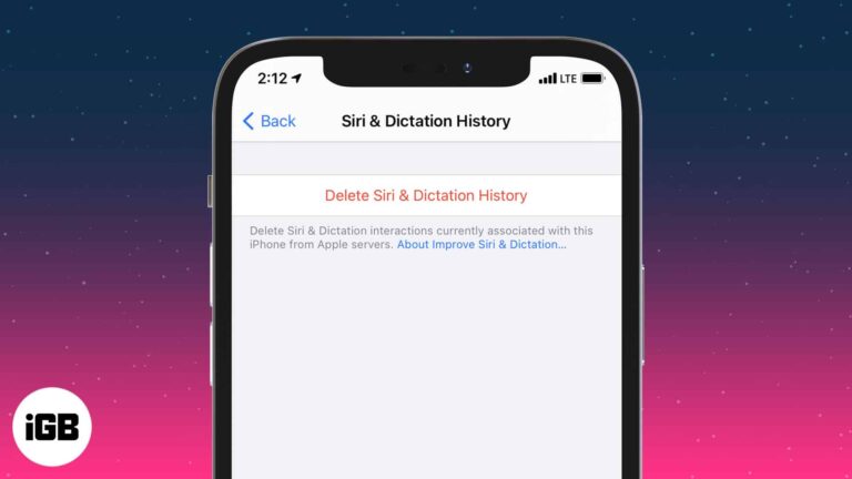 How to delete siri data from icloud on iphone and ipad