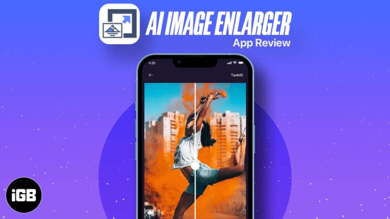 AI Image Enlarger review: Edit and upscale images on iPhone
