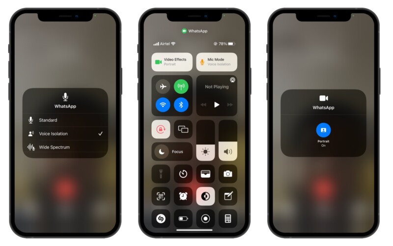 Audio video effects with iOS 15