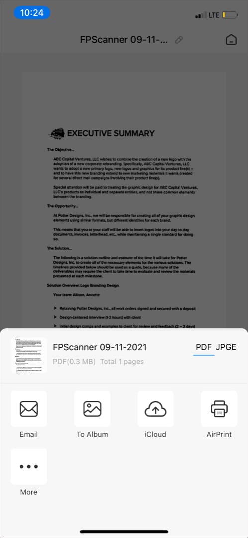 FP Scanner Share