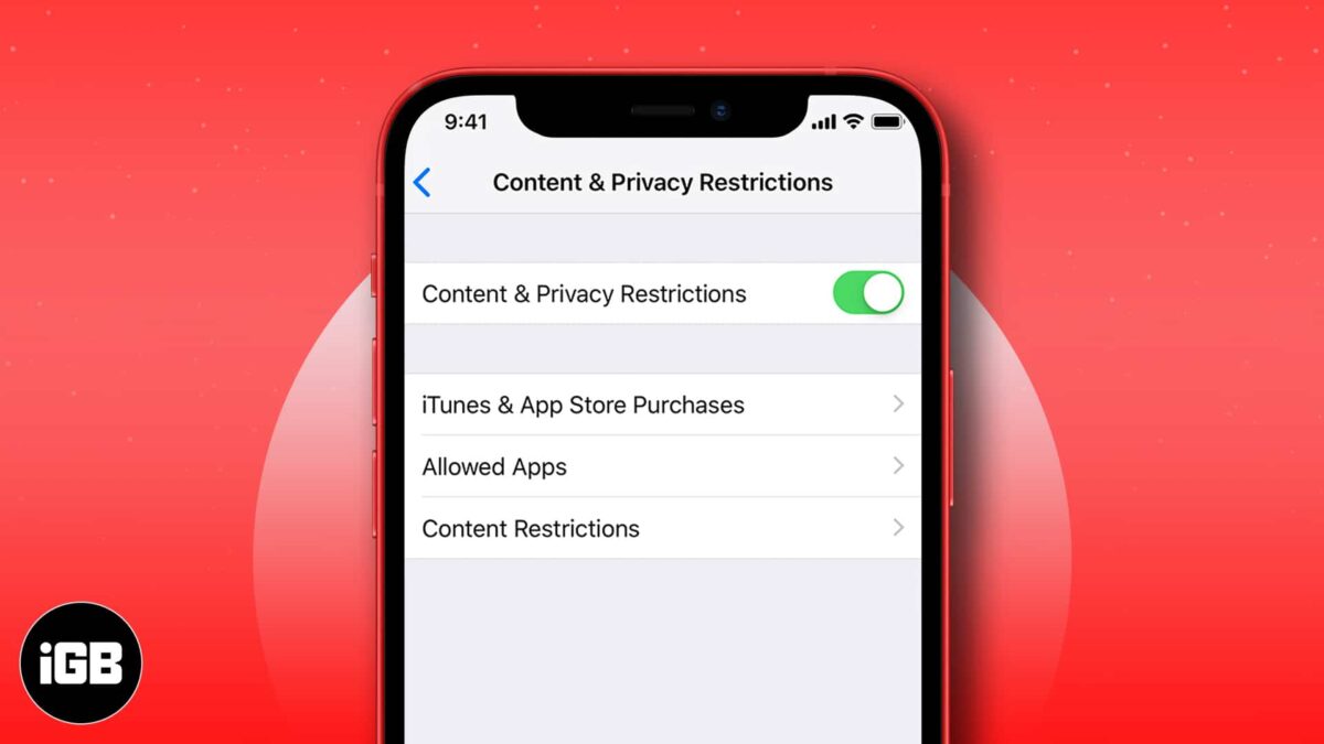 How to restrict cellular data on iphone and ipad