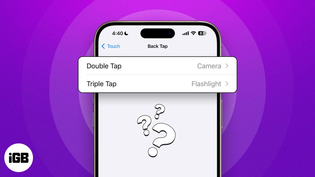 How to use Back Tap on iPhone  iOS 17 updated  - 41