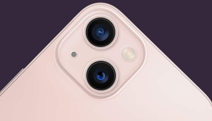 Most advanced dual‑camera system in iPhone 13 mini