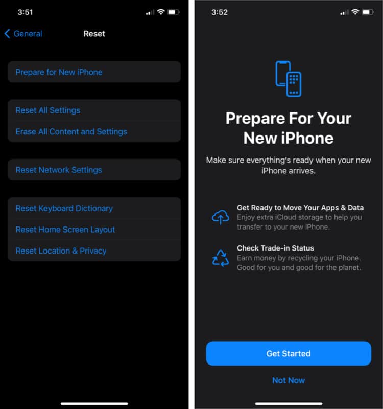Prepare for your new iPhone in iOS 15