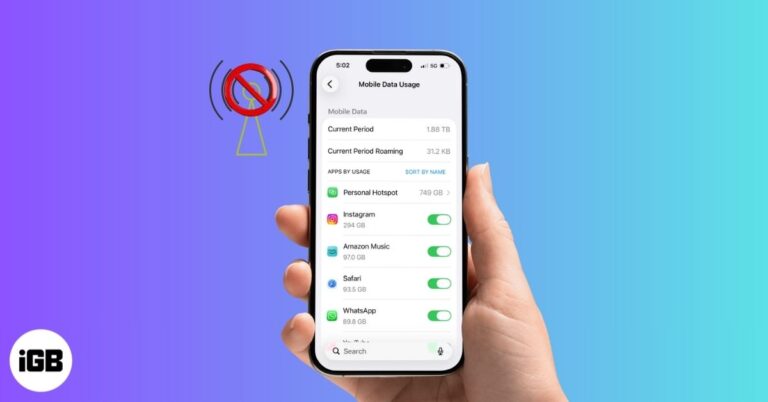 Restrict Cellular Data Usage on iPhone and iPad